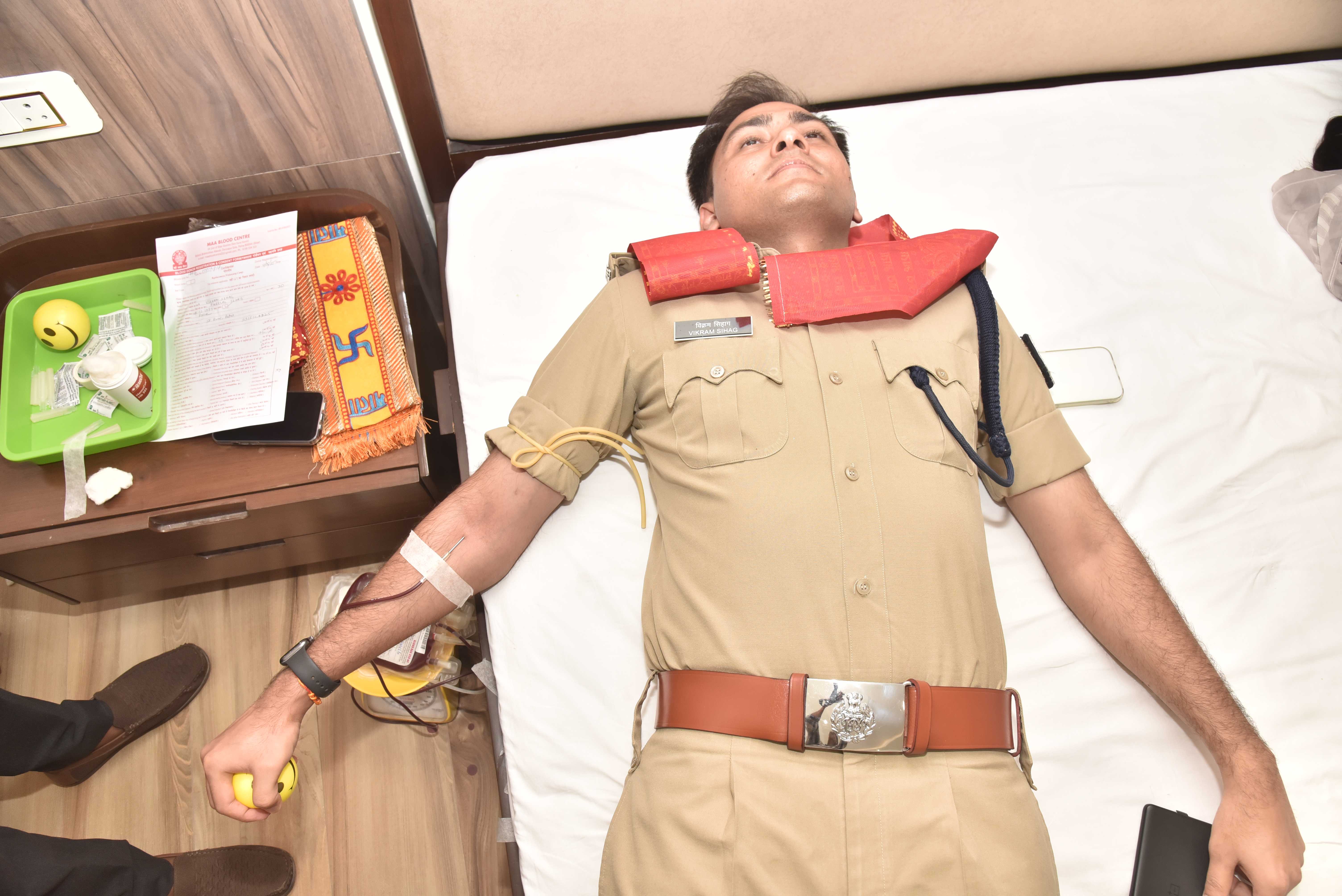 Blood donation camp