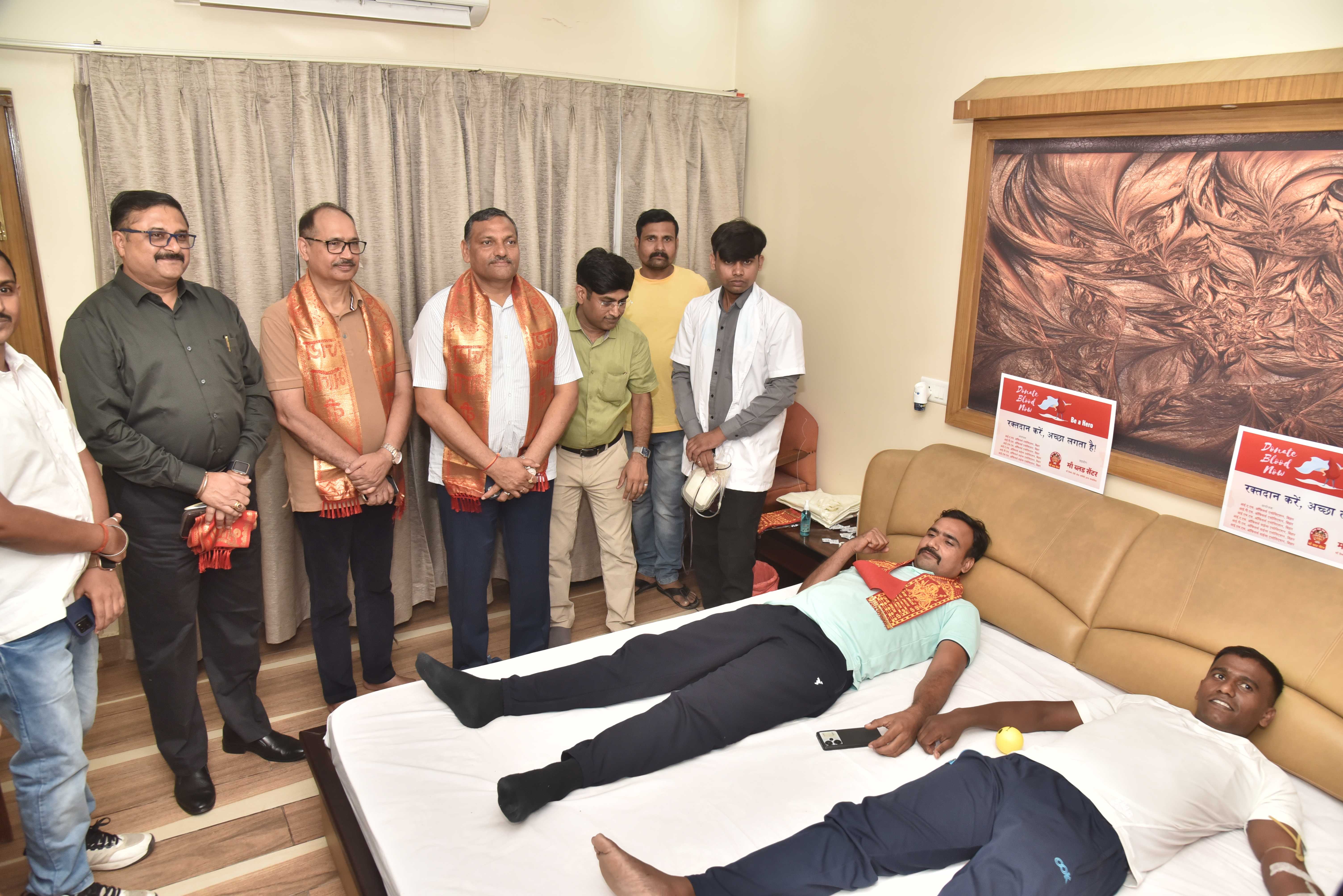 Blood donation camp